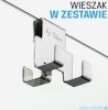 New Trendy New Modus Black kabina Walk-In 140x80x200 cm przejrzyste EXK-1288